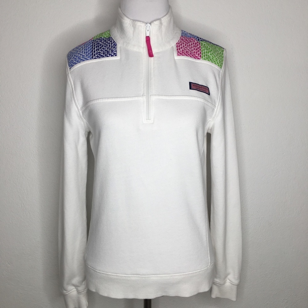 Vineyard Vines Womens Shep Shirt Size Small White